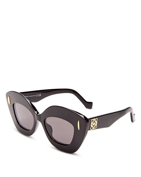 loewe butterfly anagram sunglasses.